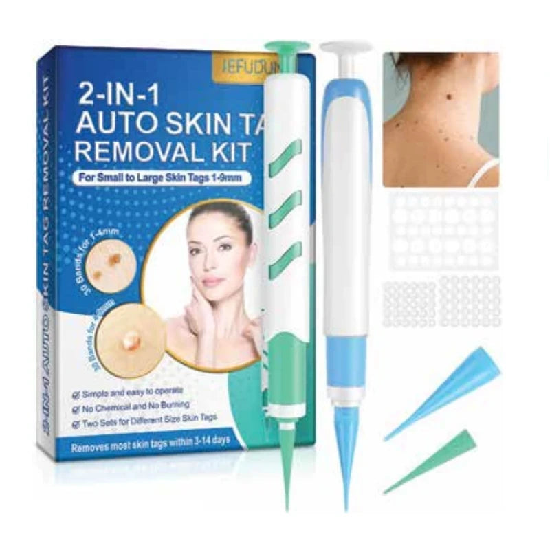 Sefudun 2-in-1 Auto Skin Tag Removal Kit