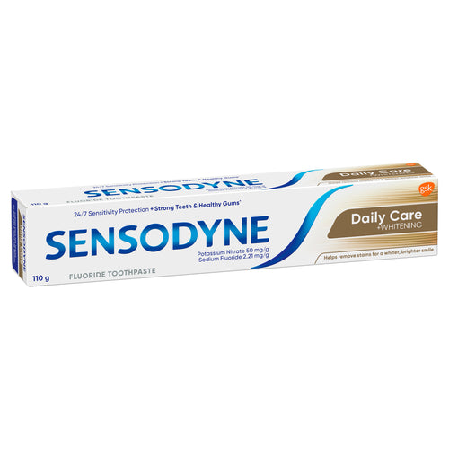 Sensodyne Daily Care + Whitening Fluoride Toothpaste