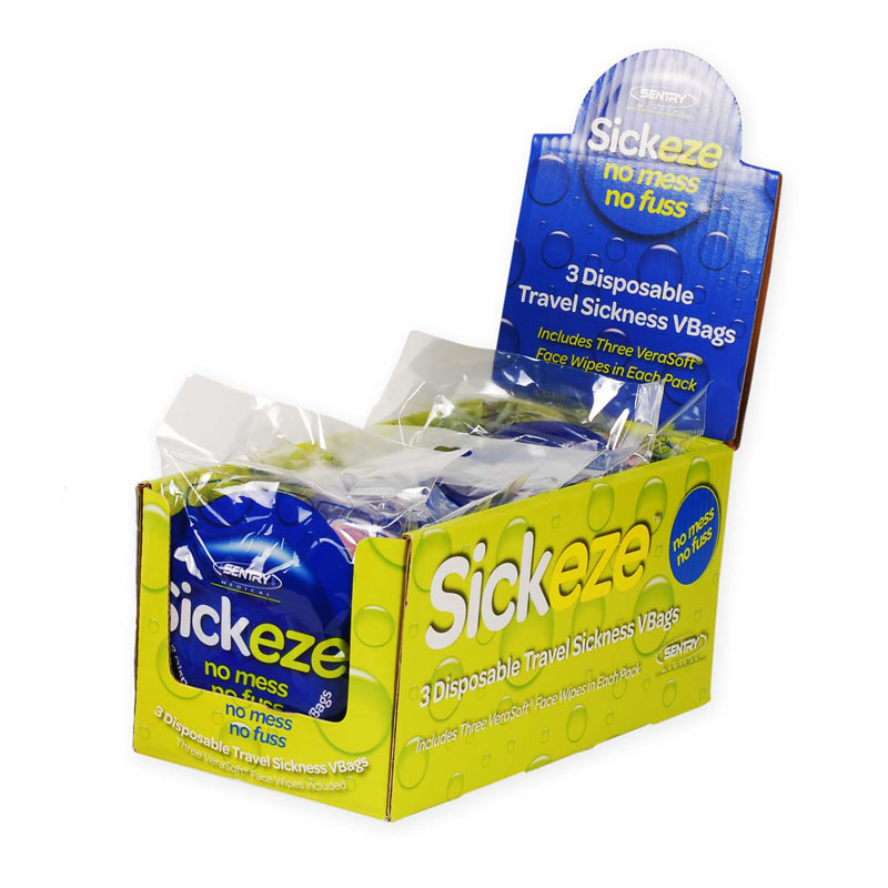 Sickeze Travel Sickness Emesis Bags