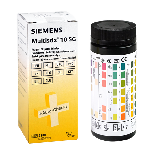 Siemens Multistix 10 SG Reagent Strips for Urinalysis