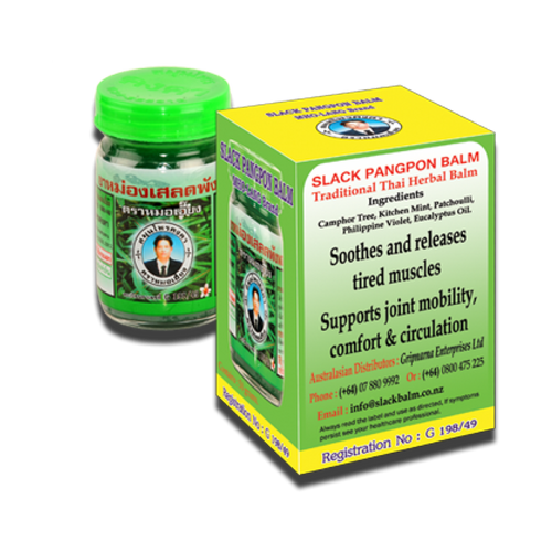 Slack Pangpon Balm Traditional Thai Herbal Balm