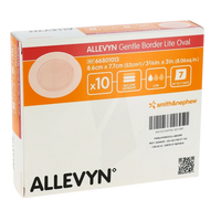 Smith & Nephew ALLEVYN Gentle Border Lite Oval Foam Dressing
