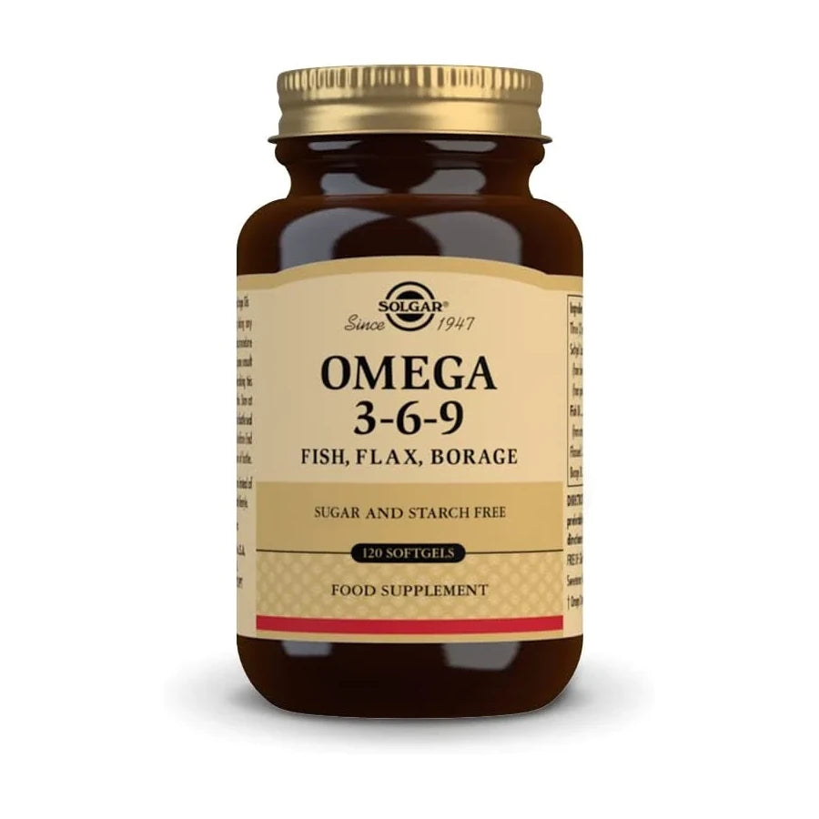 Solgar Omega 3-6-9 Fish, Flax, Borage