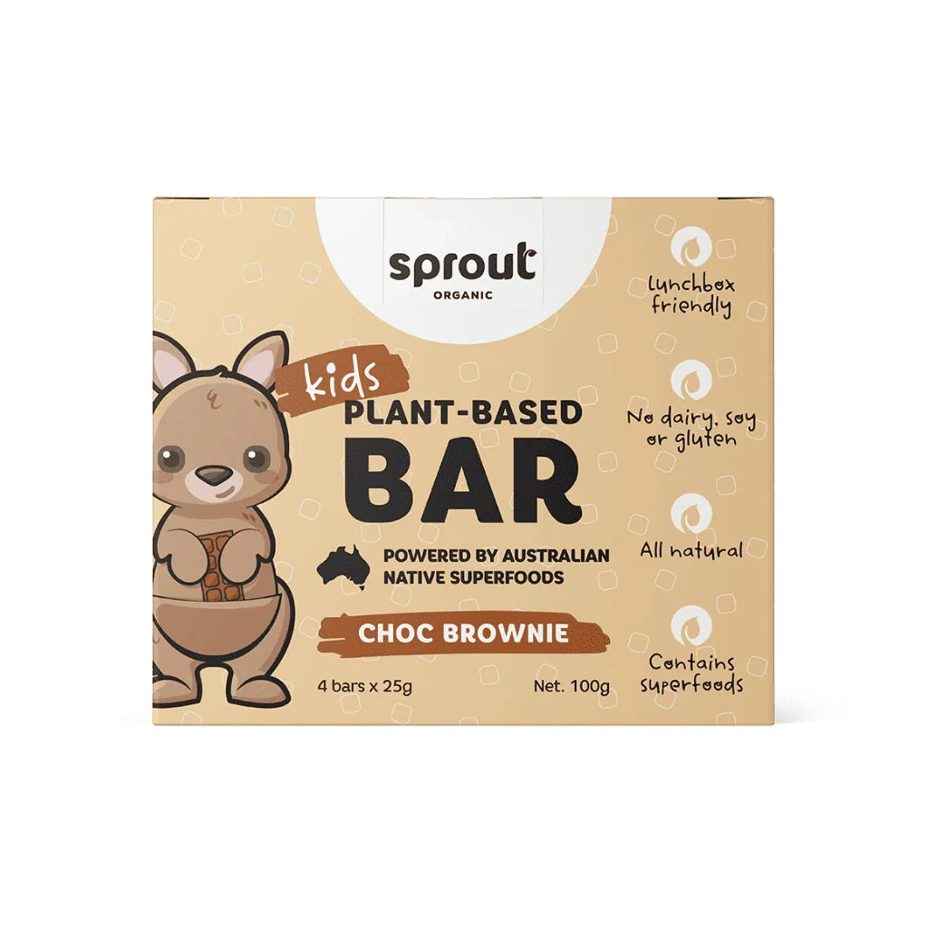 Sprout Organic Kids Plant-Based Bar - Choc Brownie
