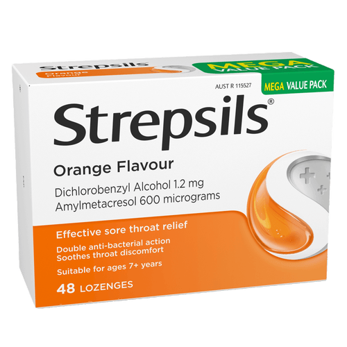 Strepsils Lozenges - Orange Flavour