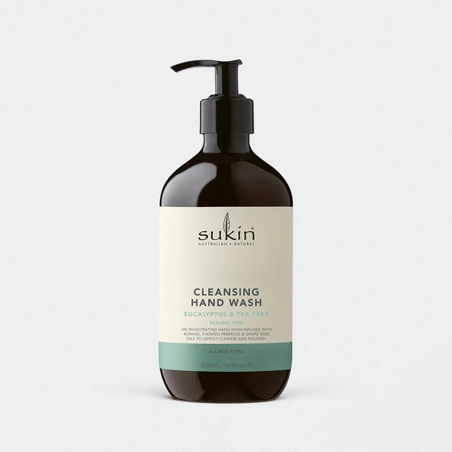 Sukin Cleansing Hand Wash Eucalyptus & Tea Tree Net Pharmacy