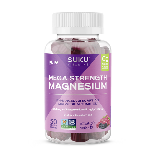 SUKU Vitamins Mega Strength Magnesium