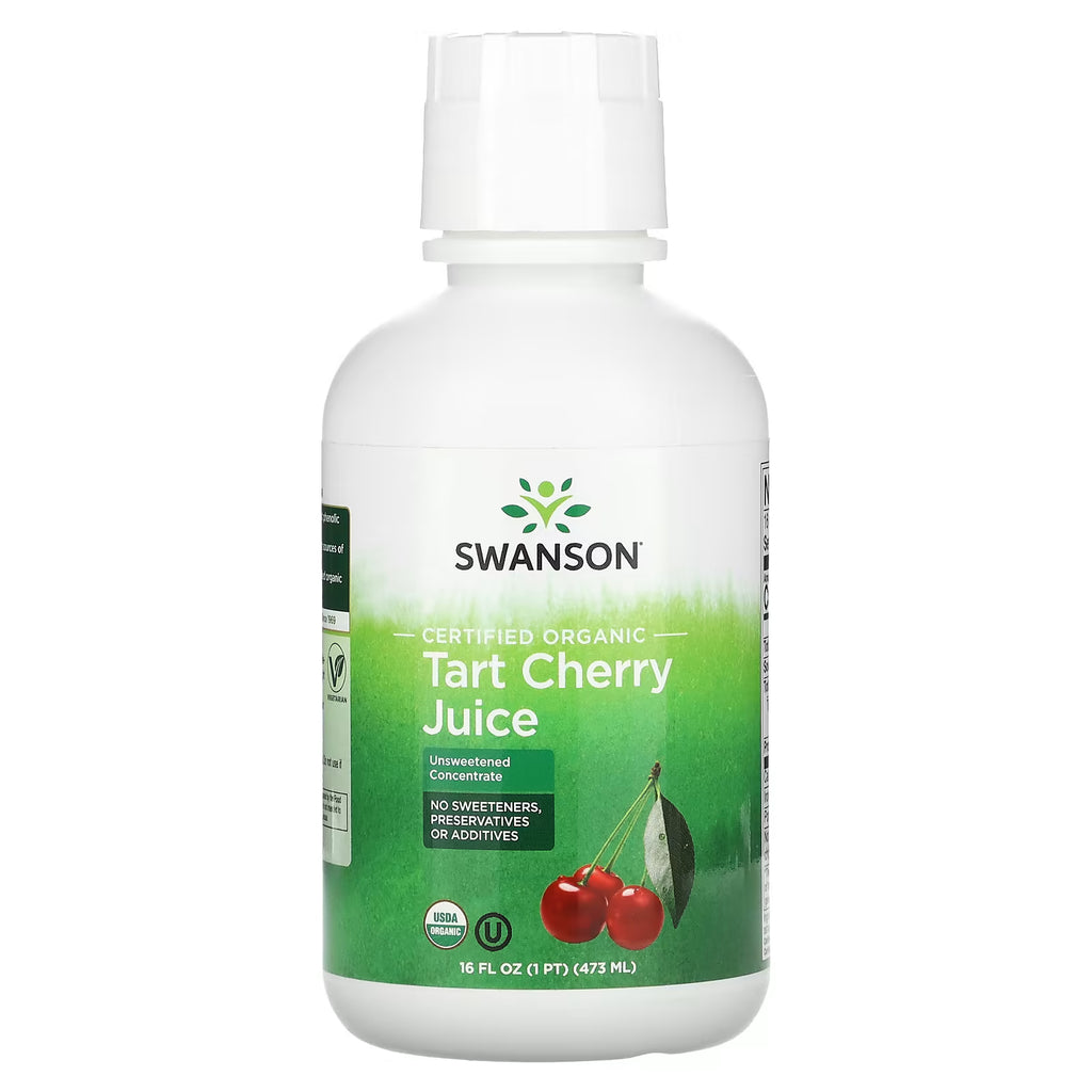 Swanson Certified Organic Tart Cherry Juice Concentrate Unsweetened