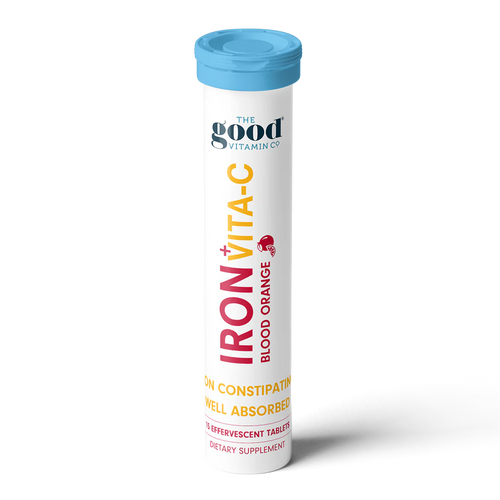 The Good Vitamin Co. Good Iron + Vita-C Effervescent Tablets