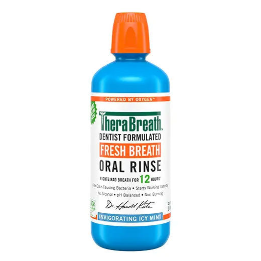 TheraBreath Fresh Breath Oral Rinse - Invigorating Icy Mint