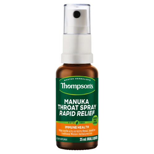 Thompson's Manuka Throat Spray Rapid Relief