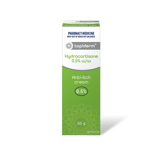 Topiderm Hydrocortisone Cream 0.5% w/w