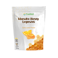 TrueMedi Manuka Honey Lozenges - Zesty Lemon Flavour