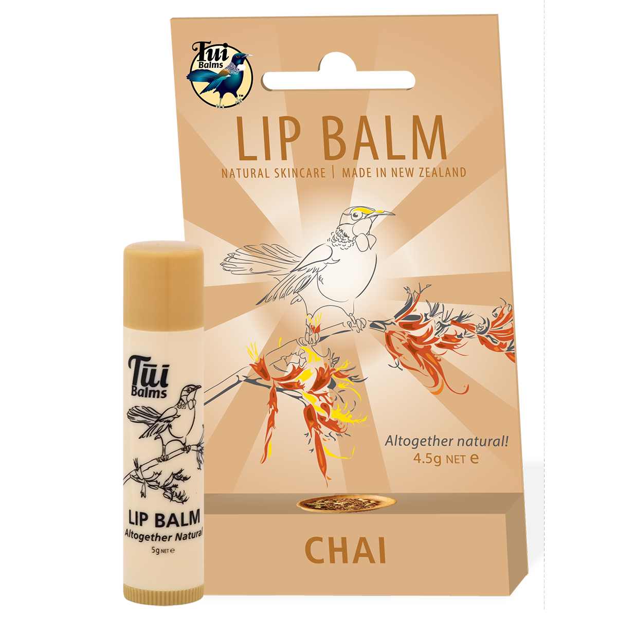 Tui Balms Lip Balm - Chai