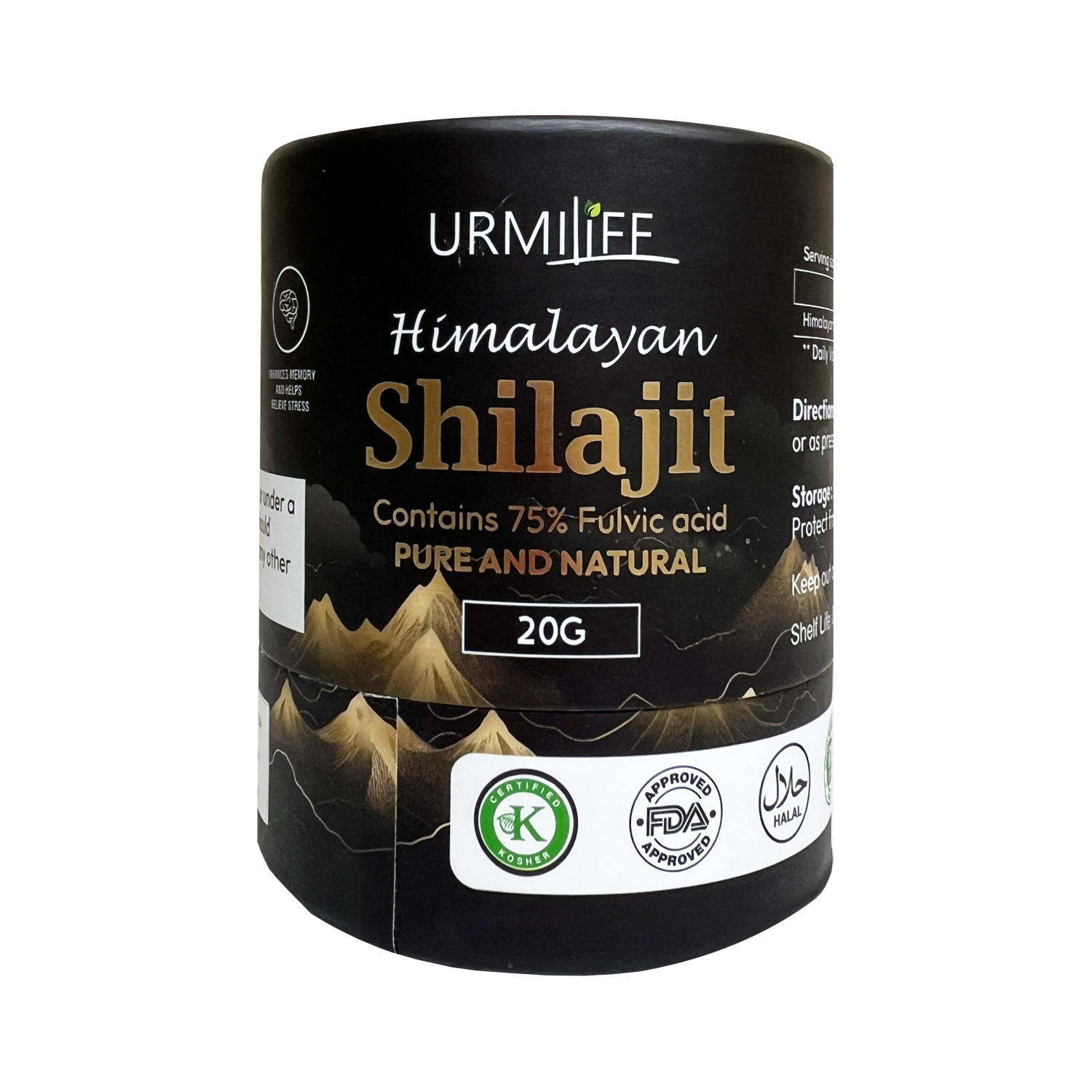 Urmilife Himalayan Shilajit Resin - Net Pharmacy