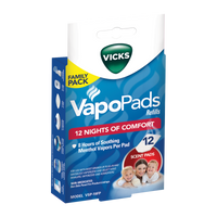 Vicks VapoPads Soothing Menthol Vapor Pads