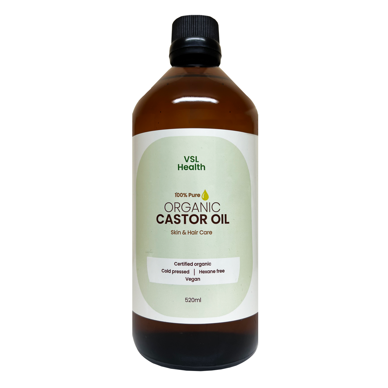 VSL Health Organic Castor Oil