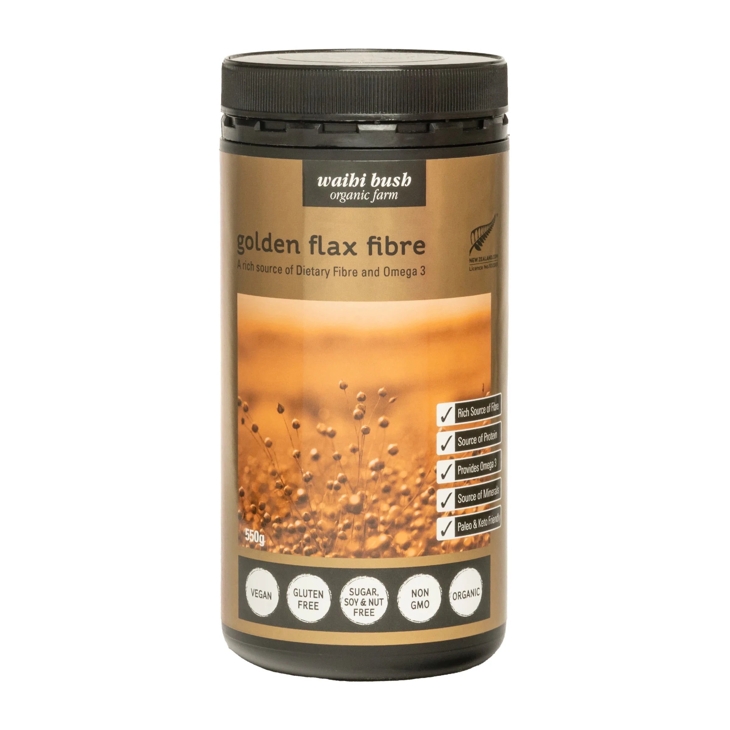 Waihi Bush Golden Flax Fibre