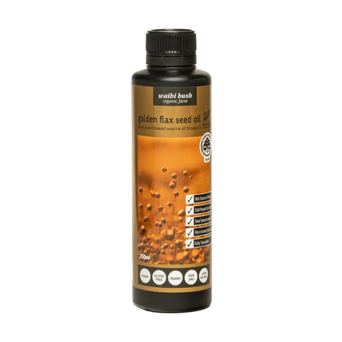 Waihi Bush Golden Flax Seed Oil