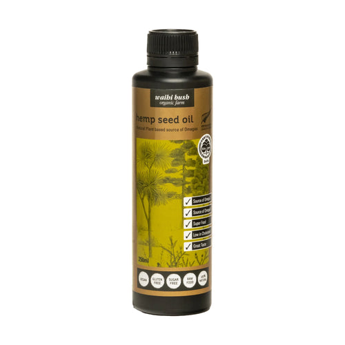 Waihi Bush Hemp Seed Oil