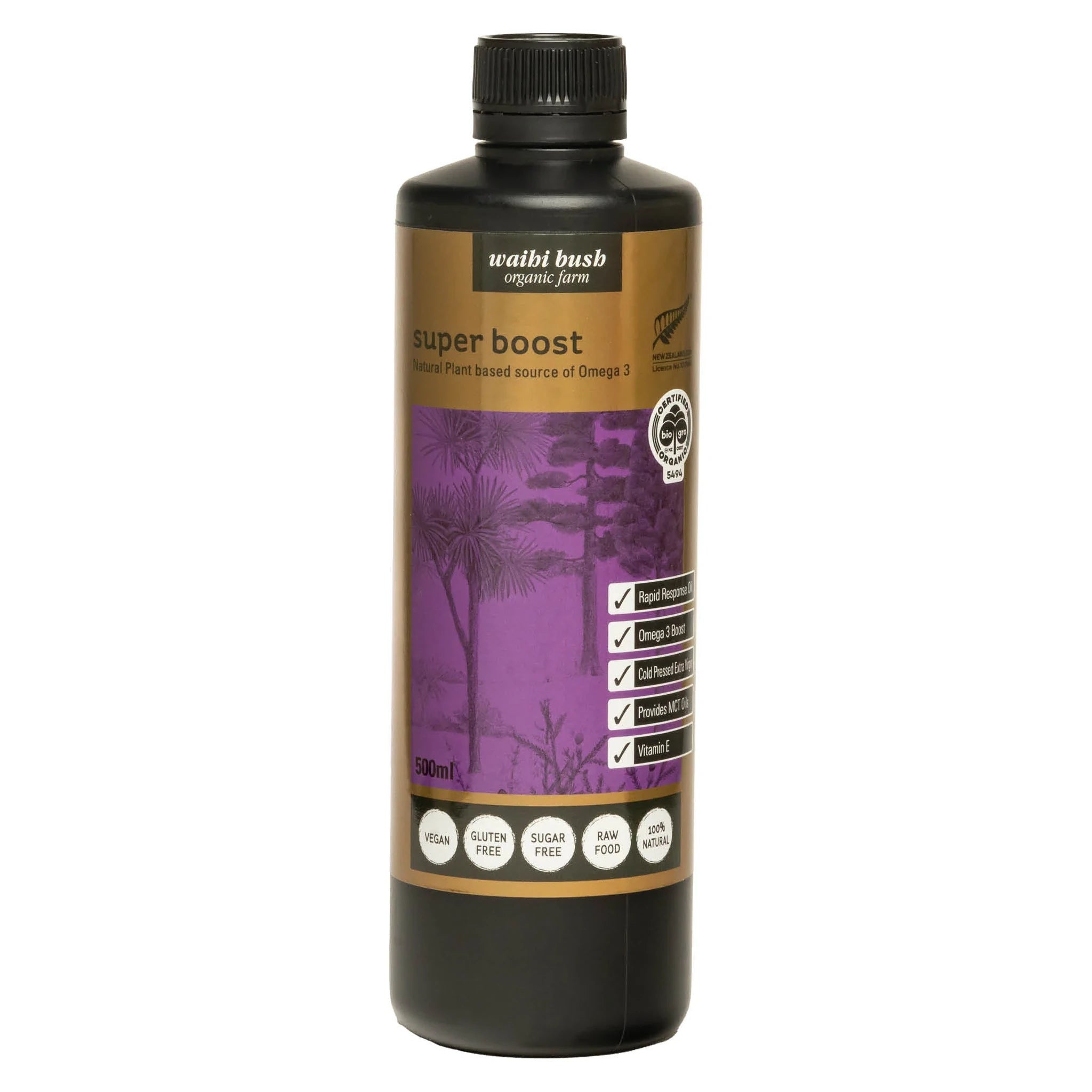 Waihi Bush Organic Omega 3 Super Boost