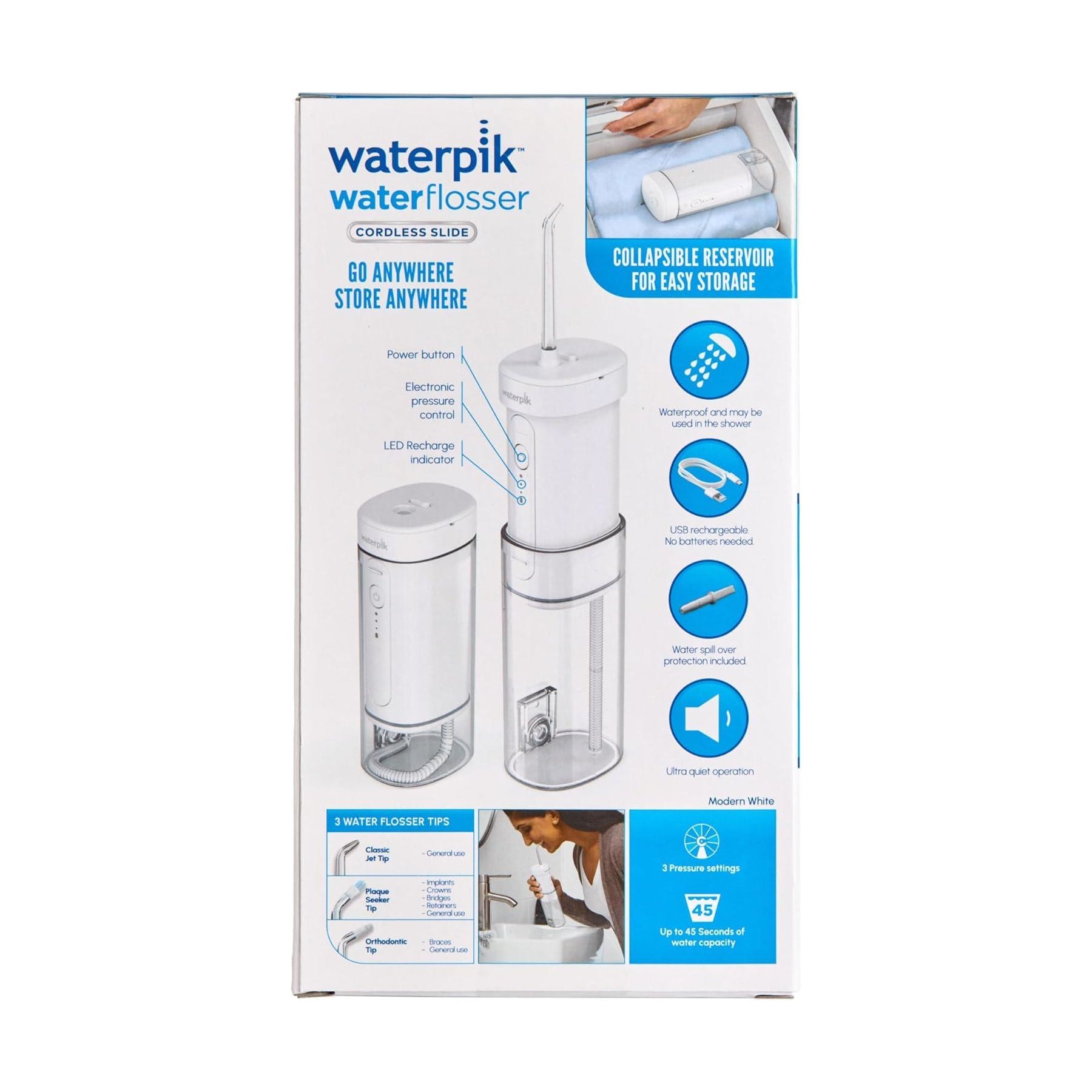 Waterpik Cordless Slide Water Flosser