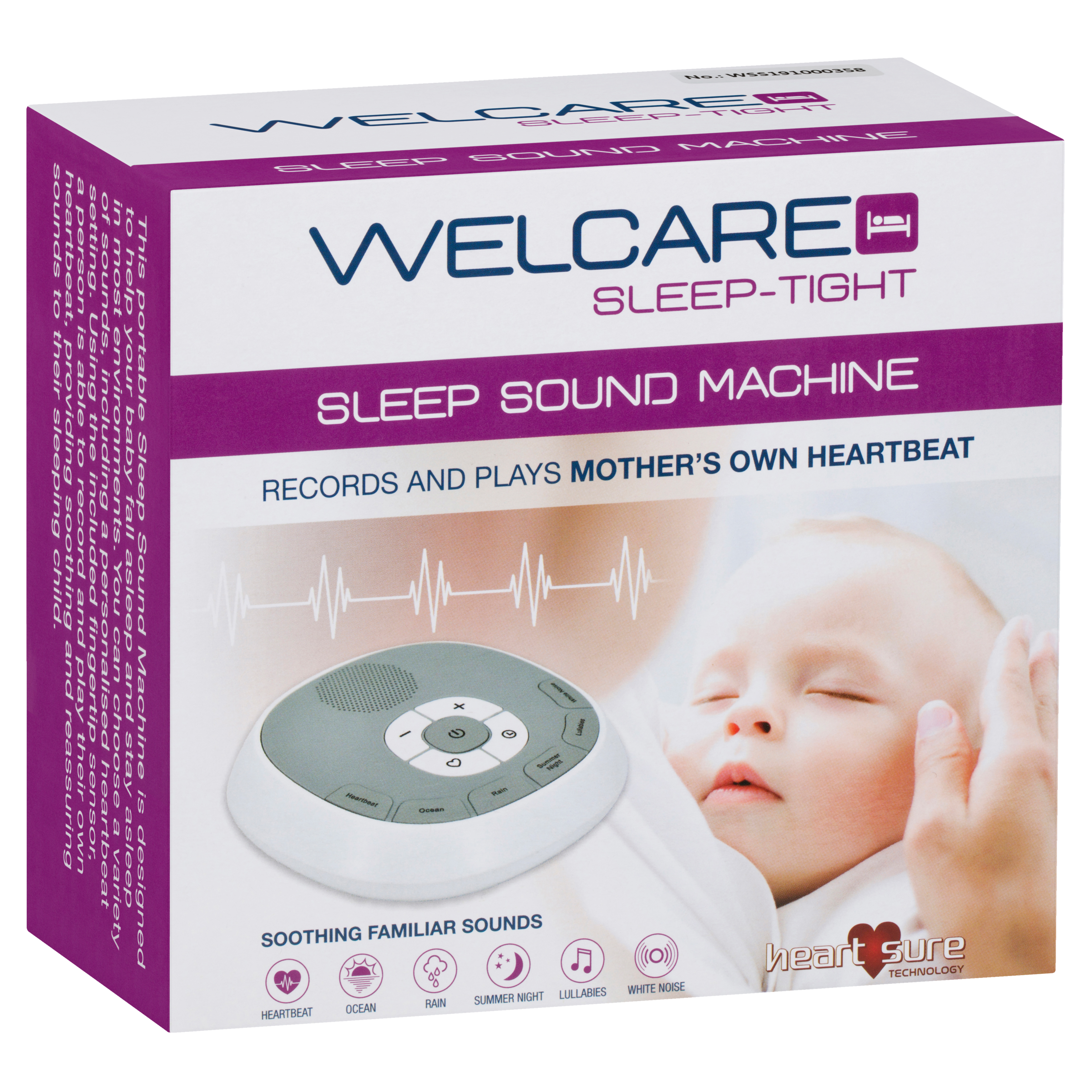 Welcare Sleep-Tight Sleep Sound Machine