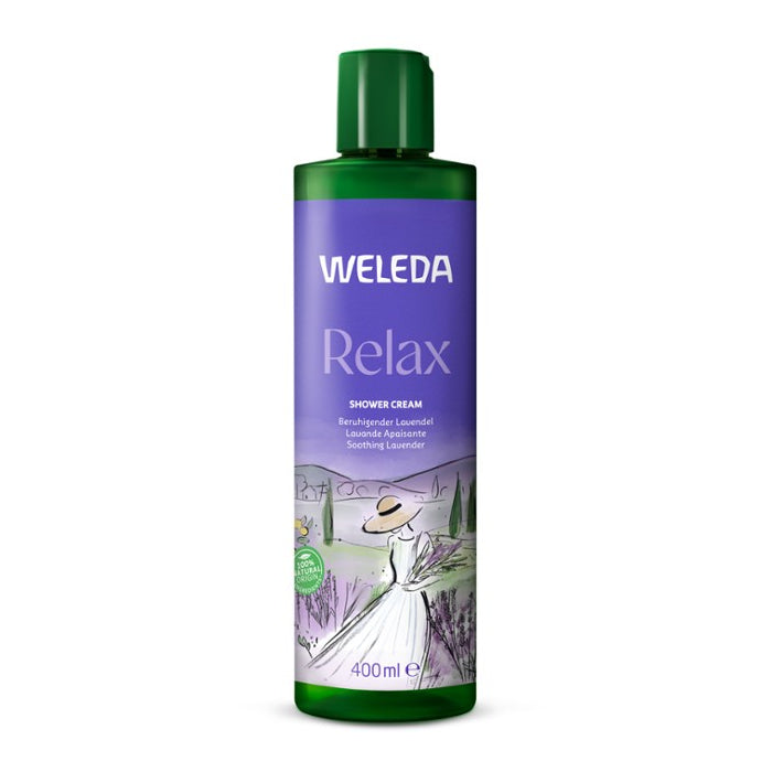 Weleda Aroma Shower Relax – Duschgel Mit Lavendel & Bergamotte, 1200 Ml, Für Entspannte Momente