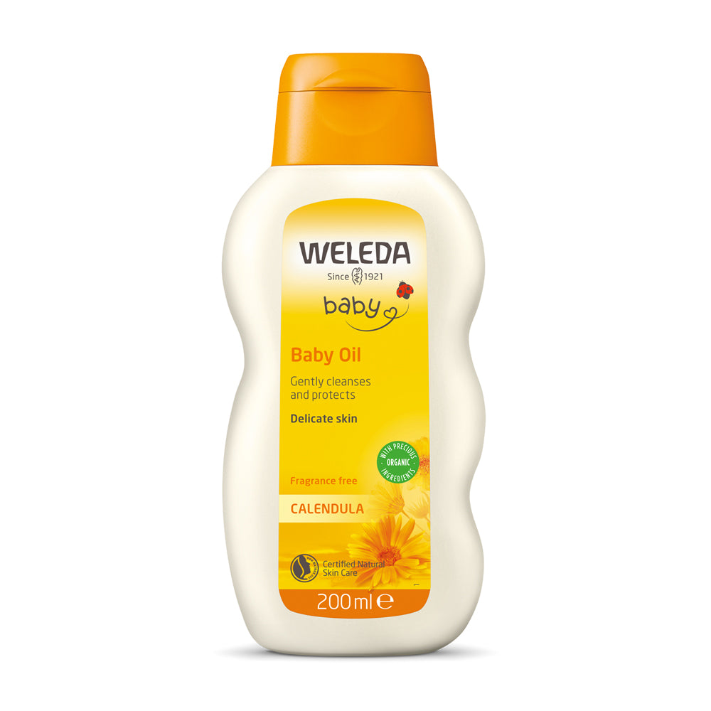 Weleda Baby Calendula Baby Oil - Fragrance Free