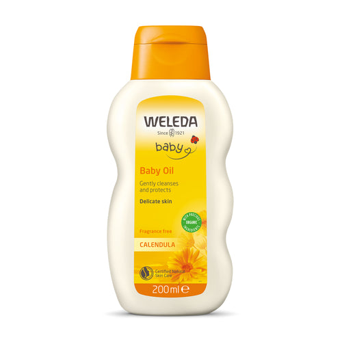 Weleda Baby Calendula Baby Oil - Fragrance Free