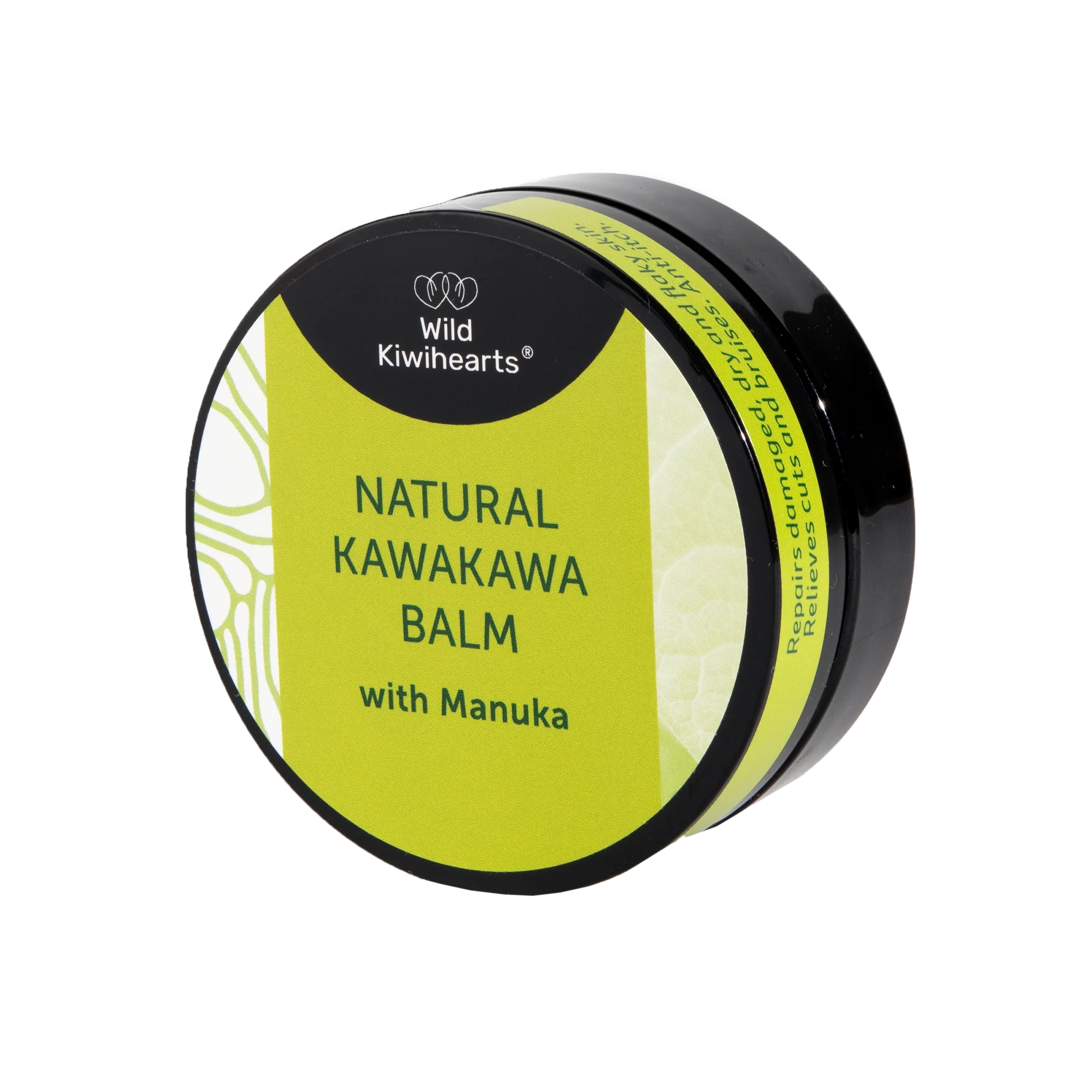 Wild Kiwihearts Natural Kawakawa Balm with Manuka