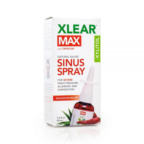 Xlear MAX Saline Sinus Spray with Xylitol