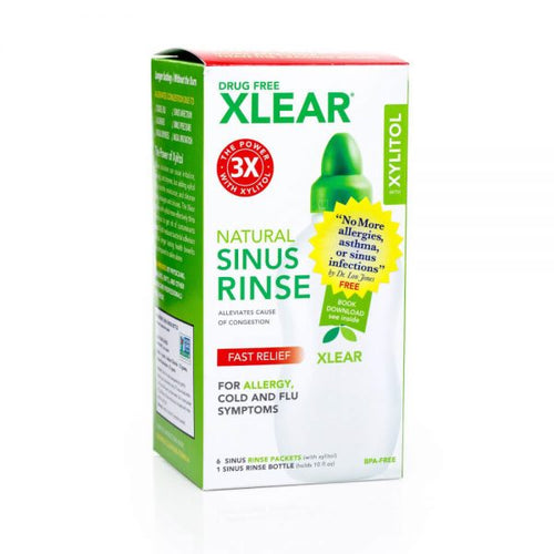 Xlear Natural Sinus Rinse Kit with Xylitol