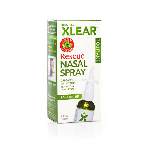 Xlear Rescue Saline Nasal Spray with Xylitol