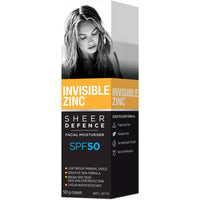 Invisible Zinc Sheer Defence Facial Moisturiser SPF50