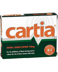 Cartia 100mg Aspirin