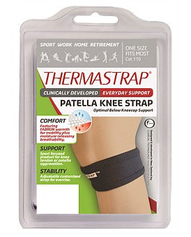 Thermastrap Patella Knee Strap Black