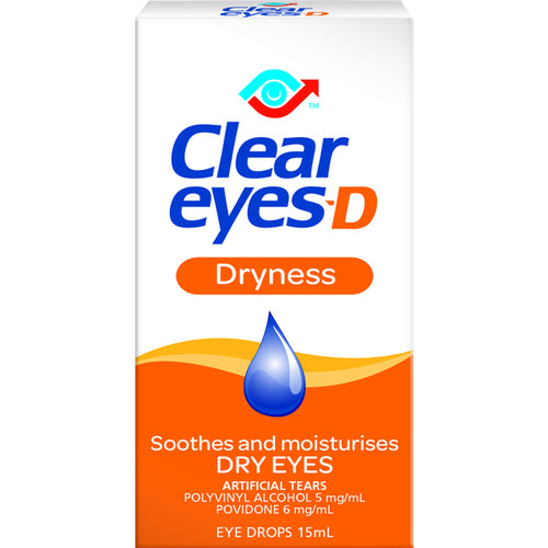 Clear Eyes-D Dryness Eye Drops