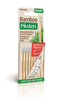 Piksters Bamboo Interdental Brushes - Size 4 Regular/Large