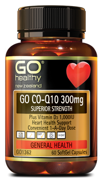 GO Healthy Go Co-Q10 300mg Superior Strength