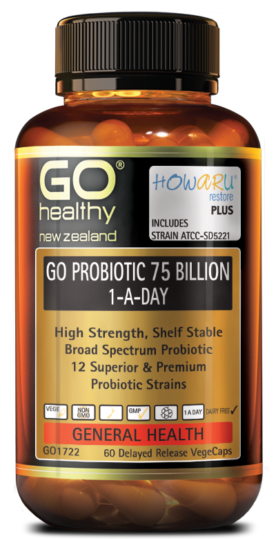 GO Healthy Go Probiotic 75 Billion 1-A-Day