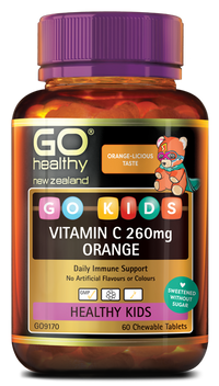 GO Healthy Go Kids Vitamin C 260mg Orange