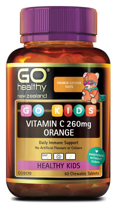 GO Healthy Go Kids Vitamin C 260mg Orange
