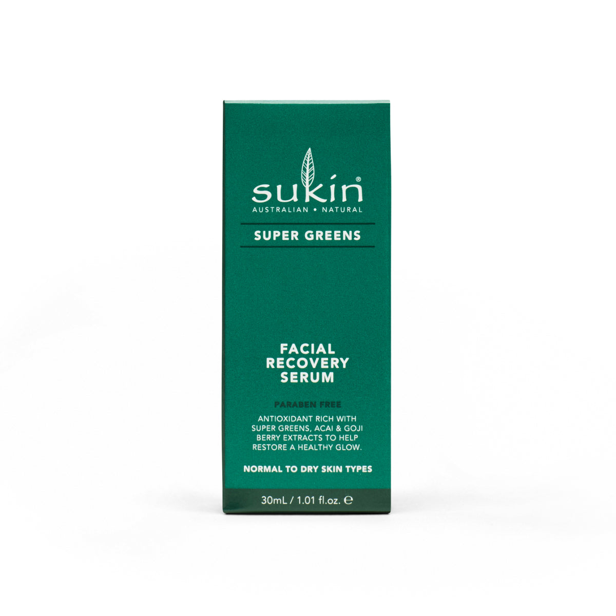 Sukin Super Greens Facial Recovery Serum