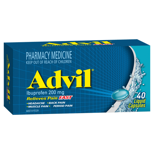 Advil Pain Relief Liquid Capsules