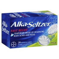 Alka-Seltzer Pain Relief Effervescent Lemon-Lime Flavour