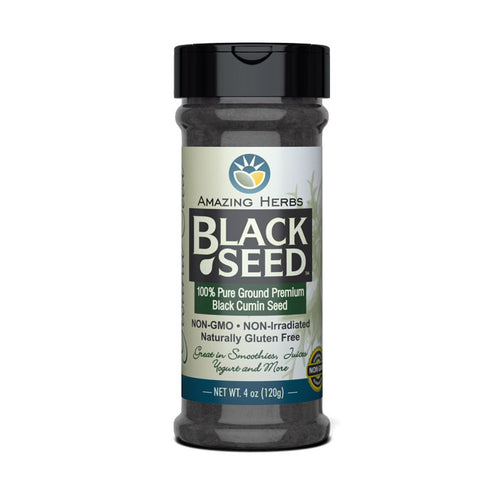 Amazing Herbs Black Seed Pure Ground Premium Black Cumin Seed