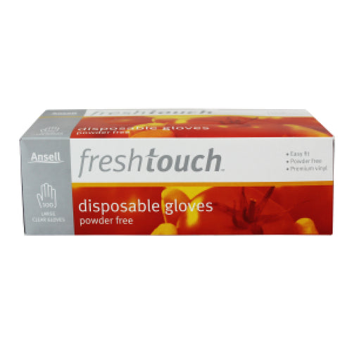 Ansell Freshtouch Powder Free Disposable Gloves