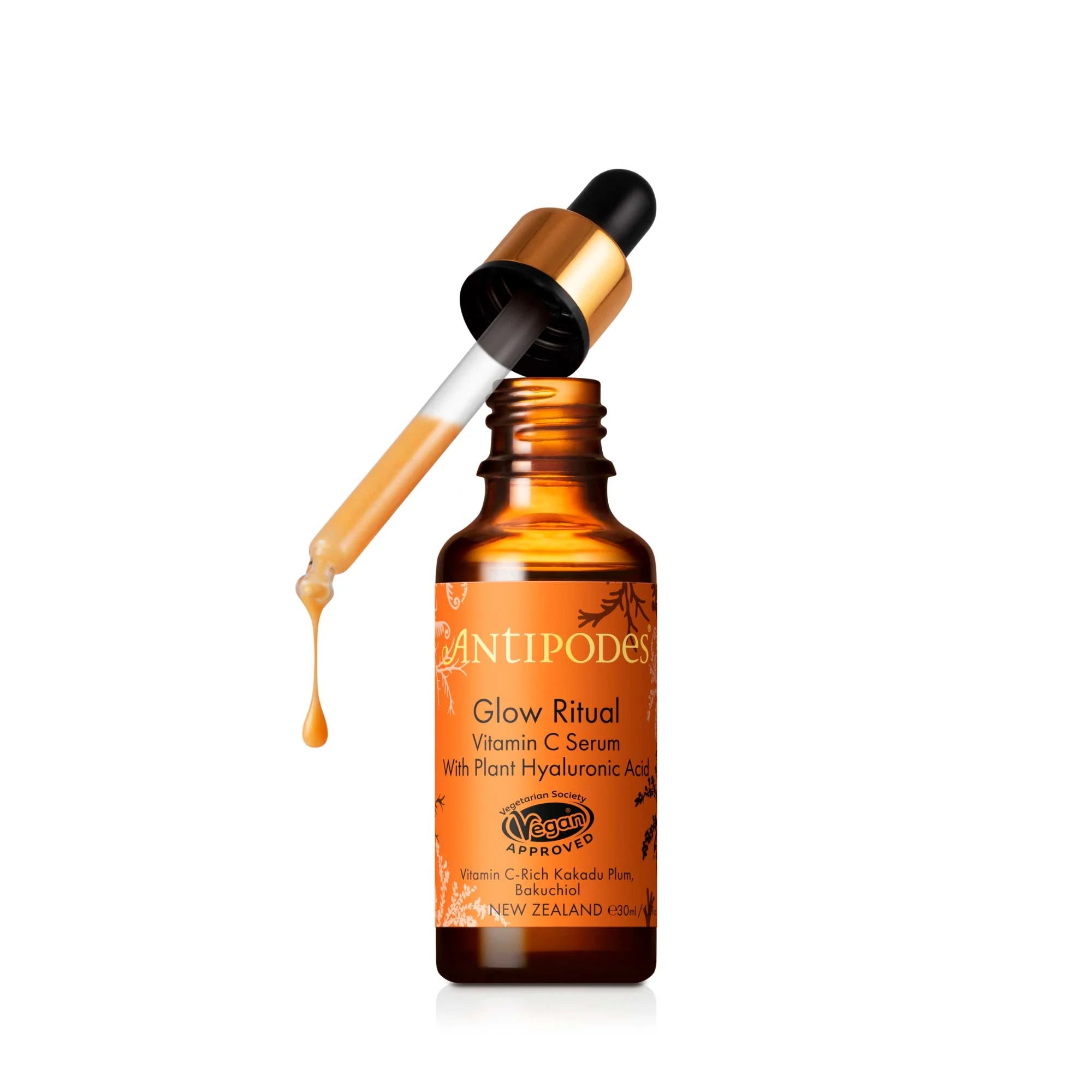 Antipodes Glow Ritual Vitamin C Serum with Plant Hyaluronic Acid