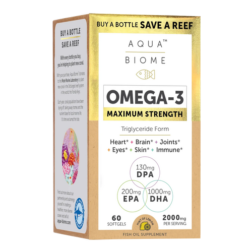 Aqua Biome Fish Oil Maximum Strength